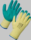handler gloves with rubber palm