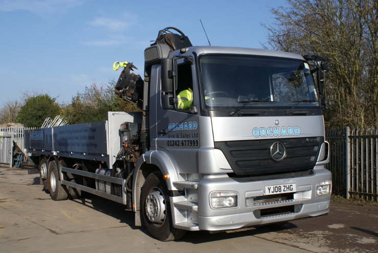 Orchard Scaffolding Lorry