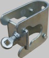Band and plate or universal scaffold fitting