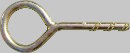 Self-tapping ring-bolt scaffold-tie